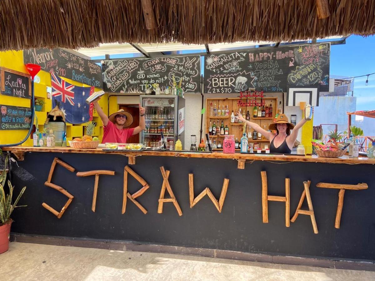 Straw Hat Hostel & Rooftop Bar Tulum Esterno foto